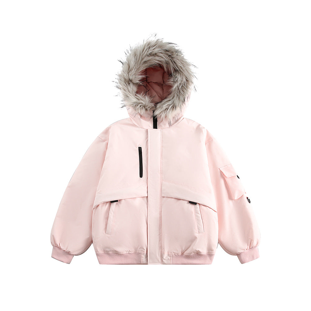 Cotton Padded Hooded Parka