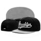 Elegant BROOKLYN Barber Shop Theme Black Unisex Snapback Hat