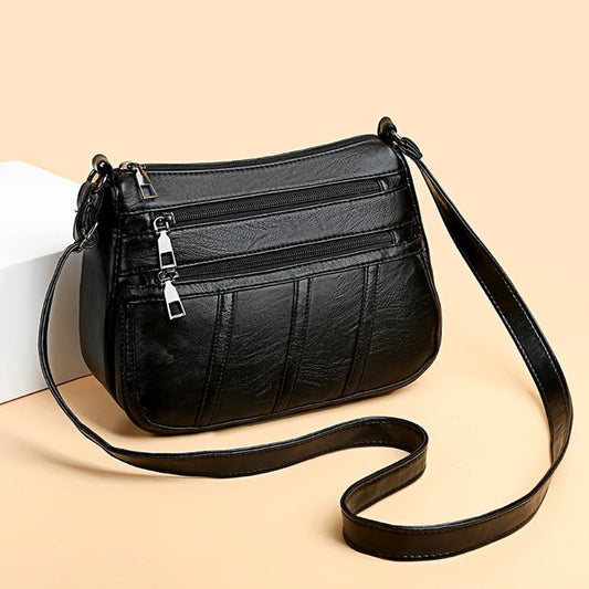 Soft Touch PU Leather Cool Messenger Bags For Women