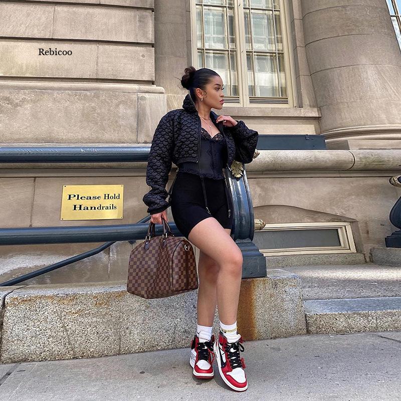 Womens Love Design Crop Jacket