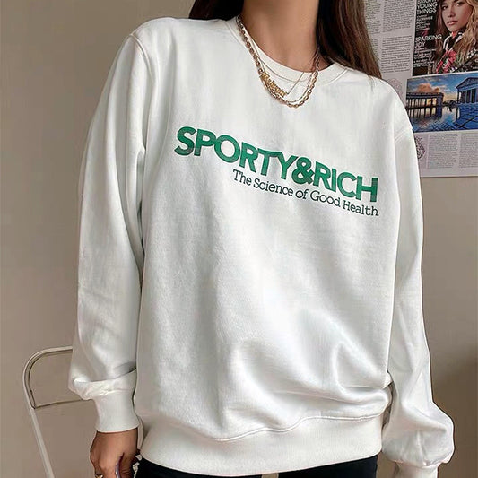 American Heritage Sporty & Rich Cool Sweatshirt For Women