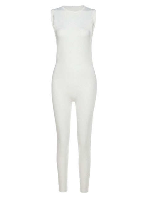 Summer Sleeveless Jumpsuit