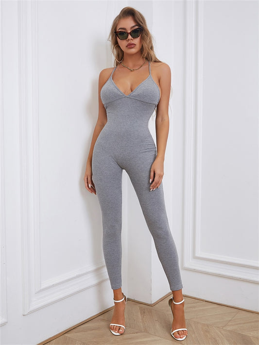 Hollow Elegance: Chic and Sexy Summer Jumpsuit