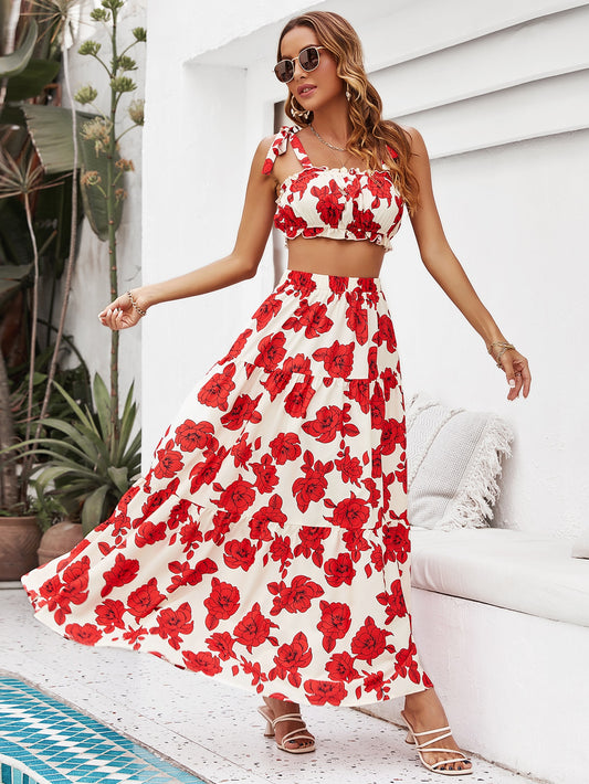 Tropical Dream Skirt and Top Set