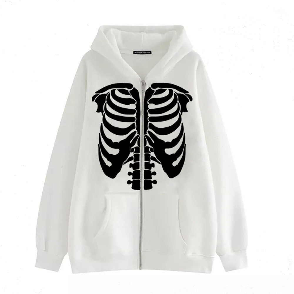 Skeleton Artistry Streetwise Hoodie