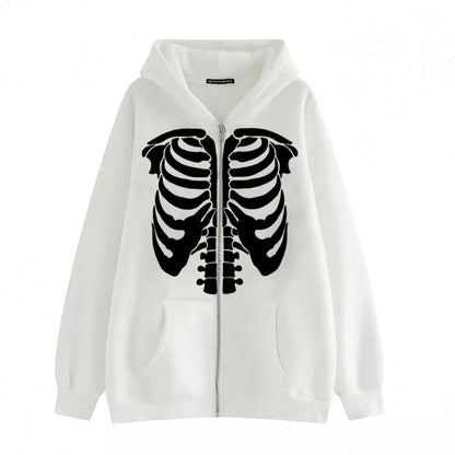 Skeleton Artistry Streetwise Hoodie