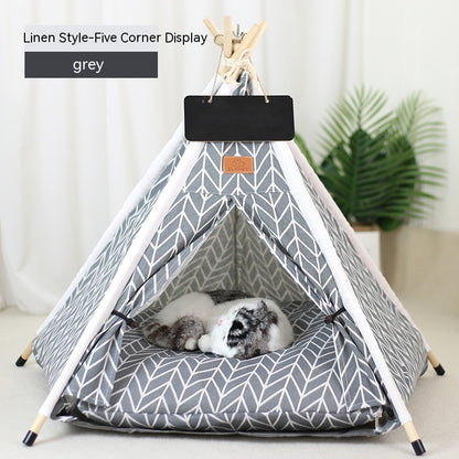 Portable Pet Tent House