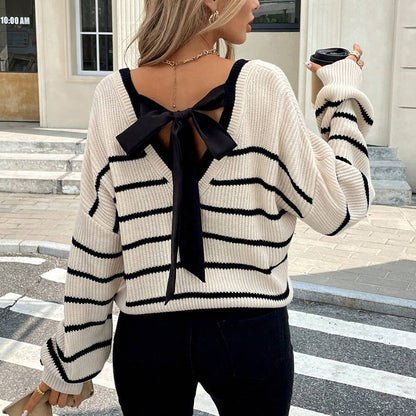 Womens Casual Loose Fit Sweater