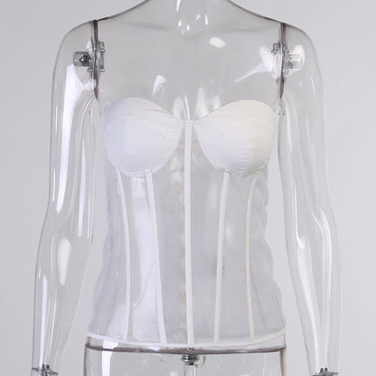 Womens Asymmetrical Sleeveless Tank Tops