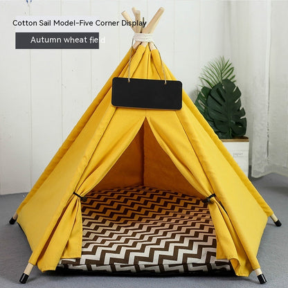 Portable Pet Tent House