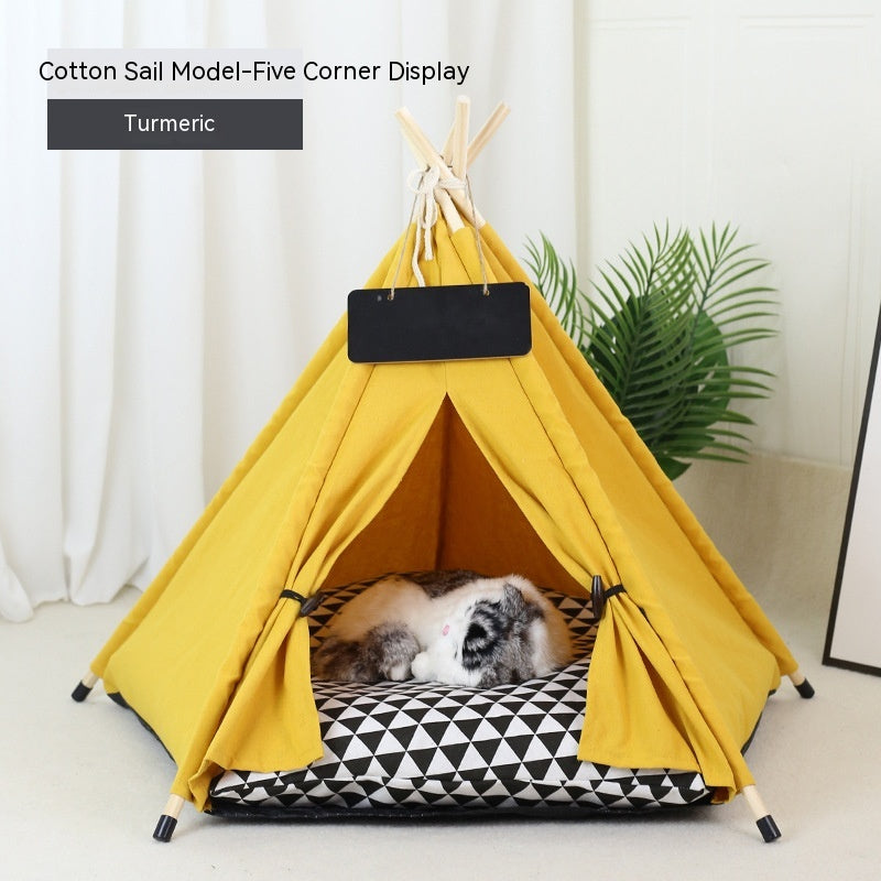 Portable Pet Tent House