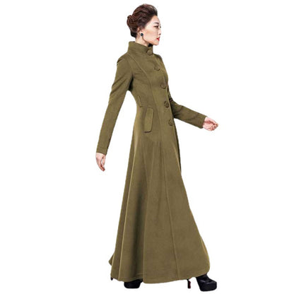 New Woolen Soft Trench