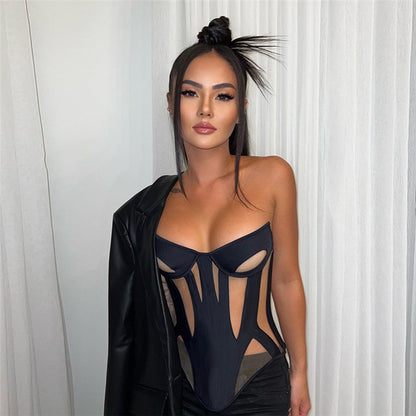 Womens Asymmetrical Sleeveless Tank Tops