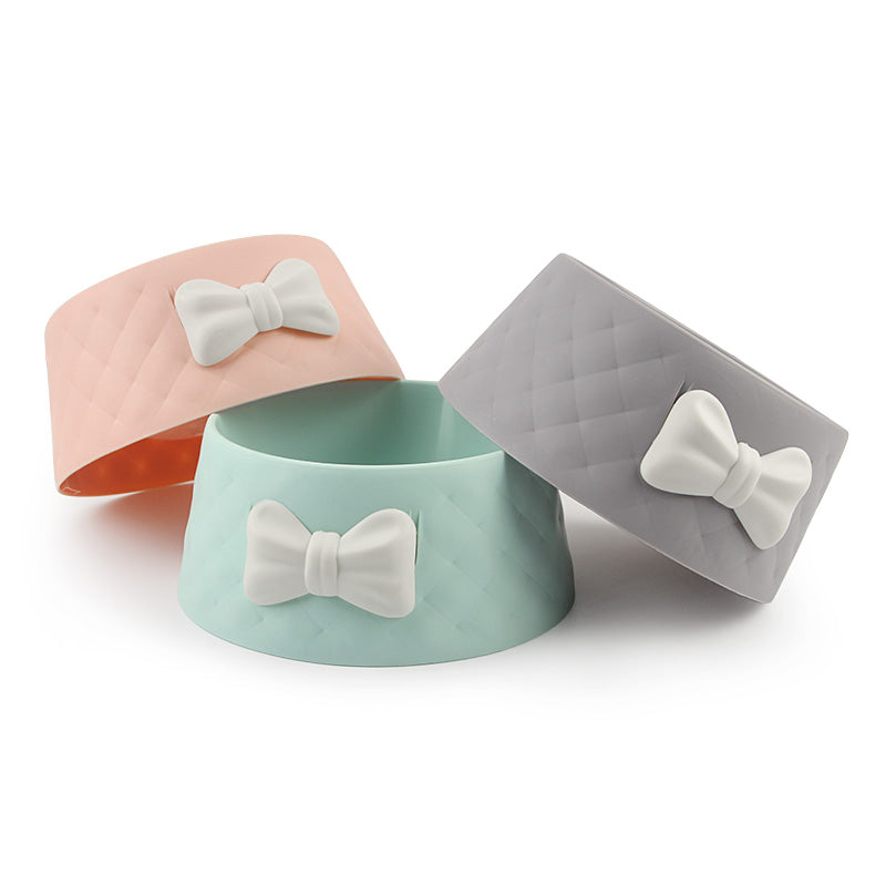 Cats 2 Pieces Front Ribbon Decor Sweety Bowl