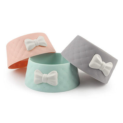 Cats 2 Pieces Front Ribbon Decor Sweety Bowl