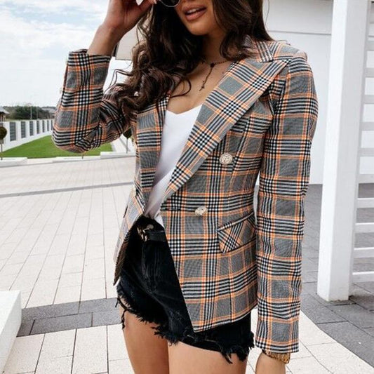 Edge Line Double Breasted Coats