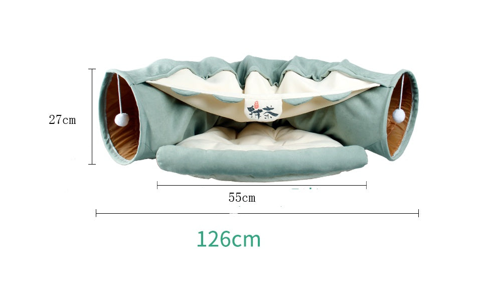 Cats Removable Bed Tunnel Toys