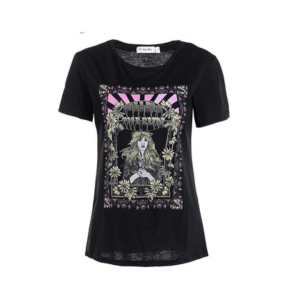 Women Vogue Fashion 90s Printed T Shirts