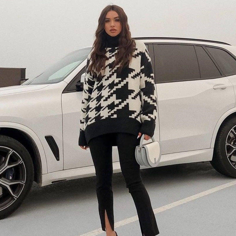 Fall Fusion Retro Vibes Pullover