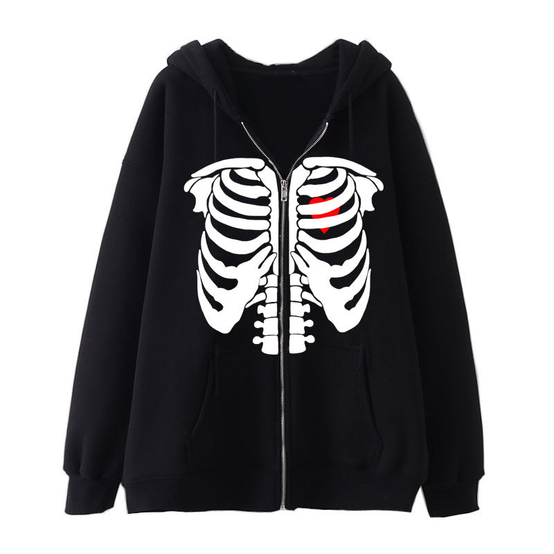 Skeleton Artistry Streetwise Hoodie