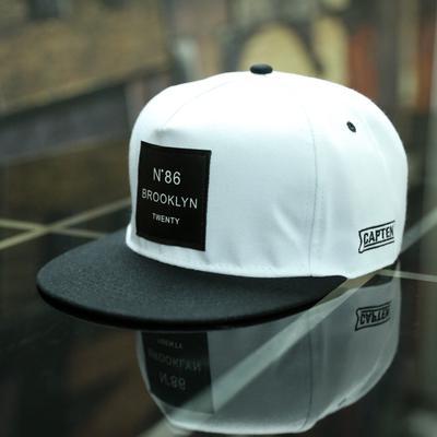 Elegant Brooklyn Barber Shop Theme Black Unisex Snapback Hat