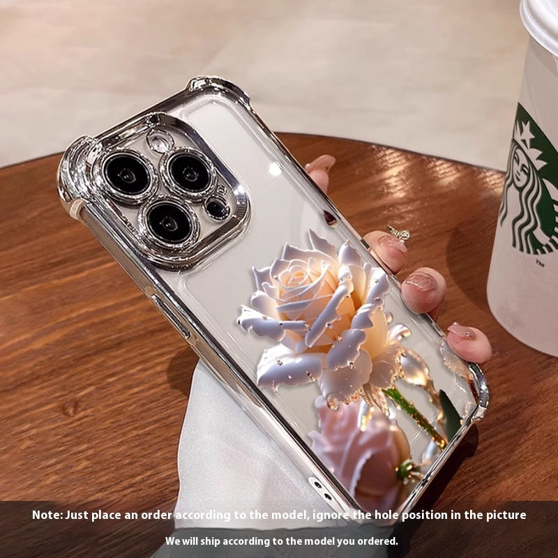 Crystal Rose Elegance Phone Case