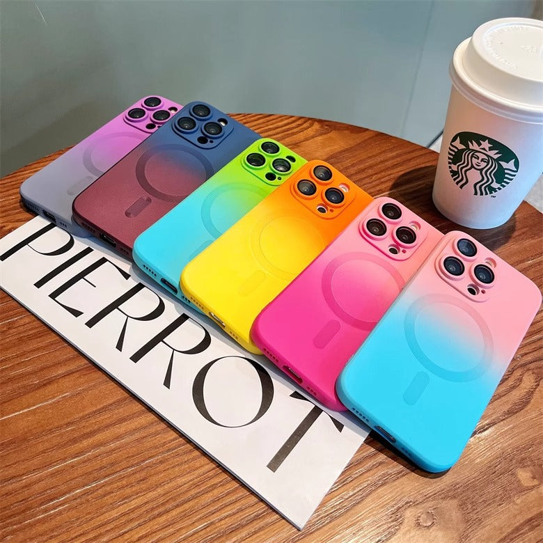 Premium Gradient Color MagSafe Case