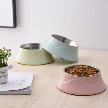 Anti Skid Stainless Steel Food Bowl For Cats