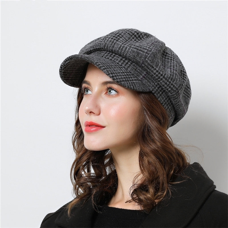 Cross Decor Knitted Winter Beanies For Women
