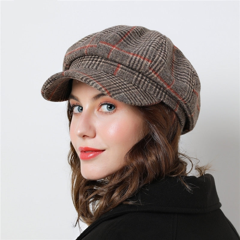 Cross Decor Knitted Winter Beanies For Women