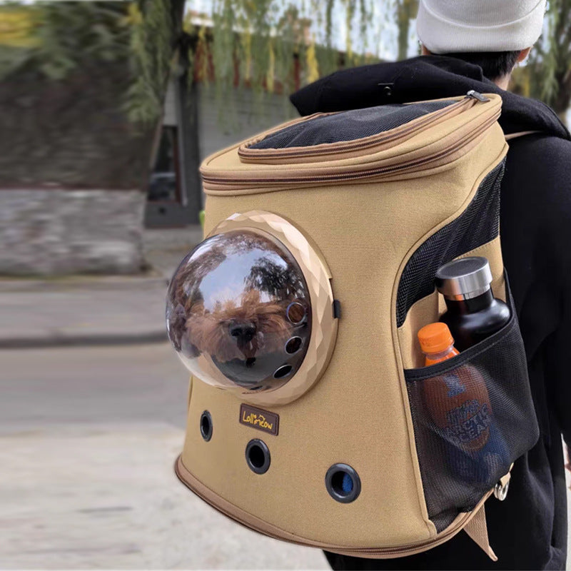 Portable Foldable Cat Dog Carrier Travel Backpack