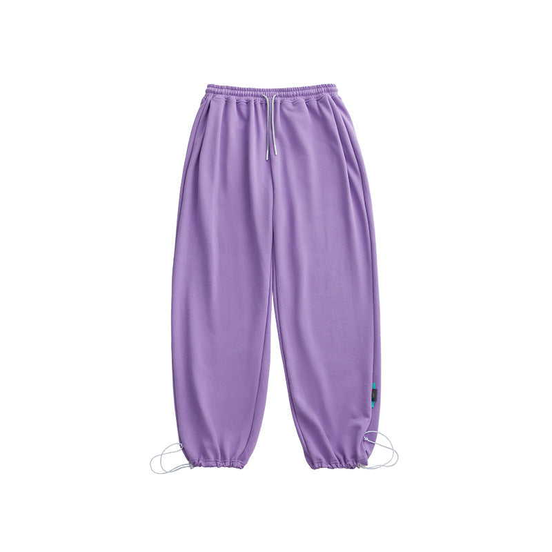 Summer Autumn Breathable Drawstring Sweatpants