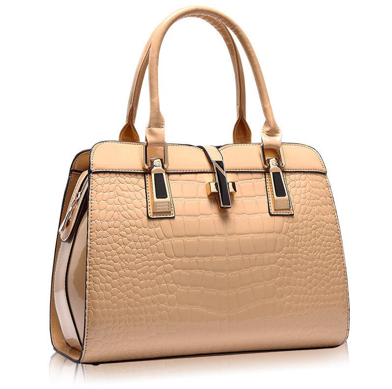 Genuine Leather Soft Elegant Women Handbags