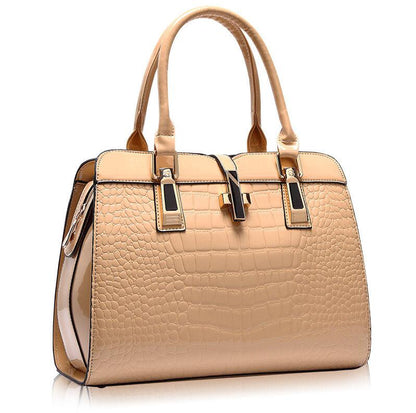 Genuine Leather Soft Elegant Women Handbags