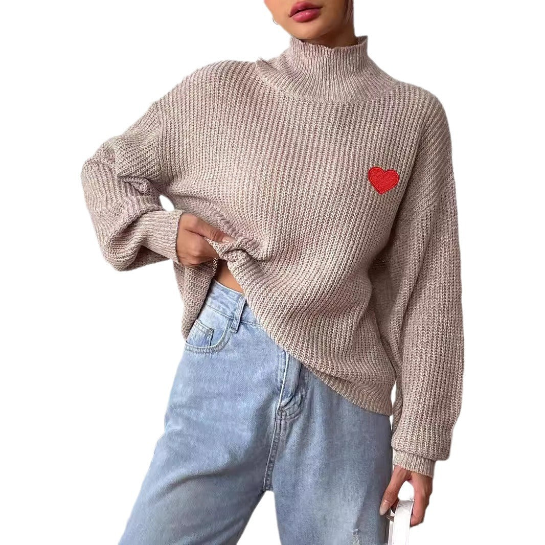 Modern Turtleneck Slimmer Pullovers
