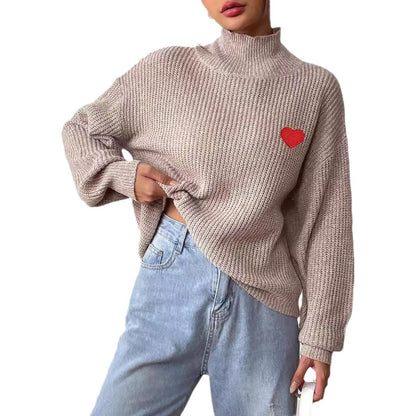 Modern Turtleneck Slimmer Pullovers