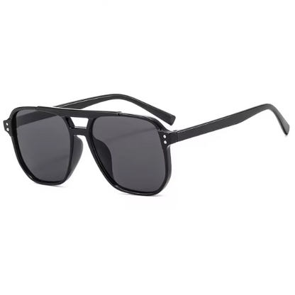 Retro Chic Square Sunglasses