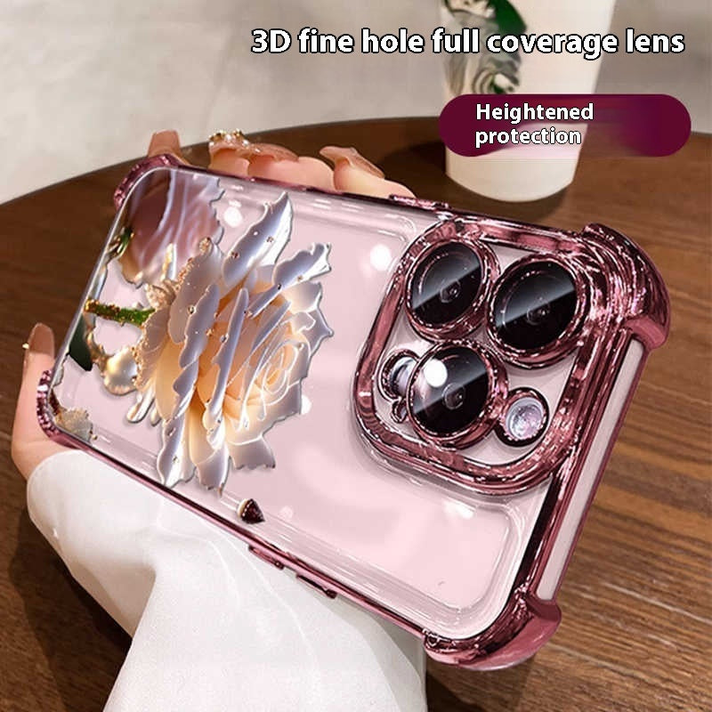 Crystal Rose Elegance Phone Case