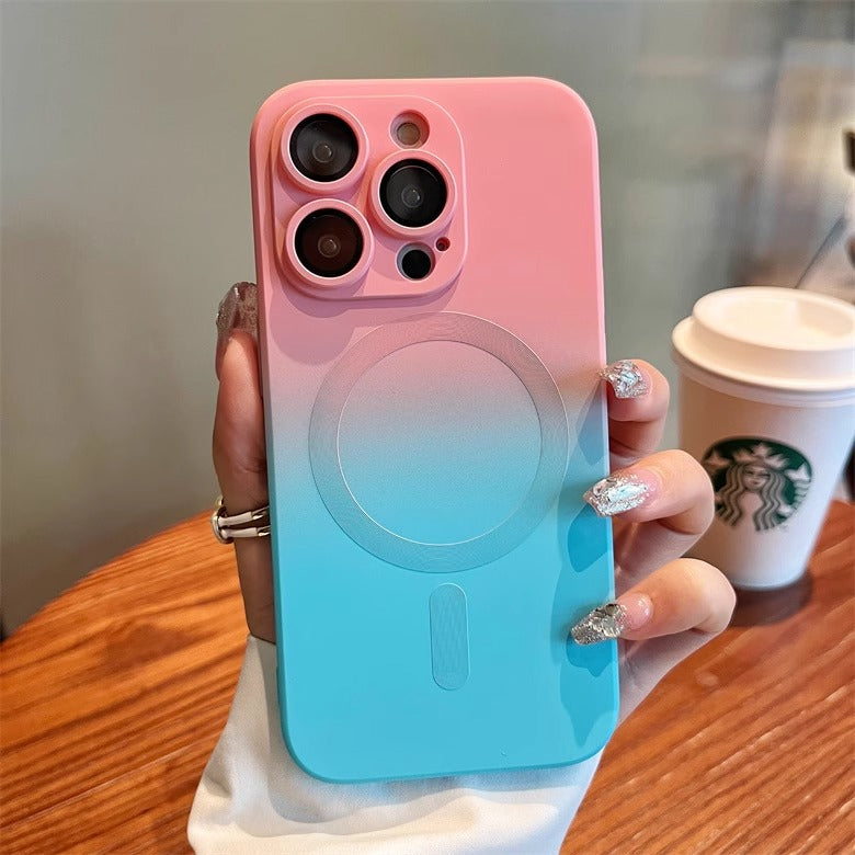Premium Gradient Color MagSafe Case