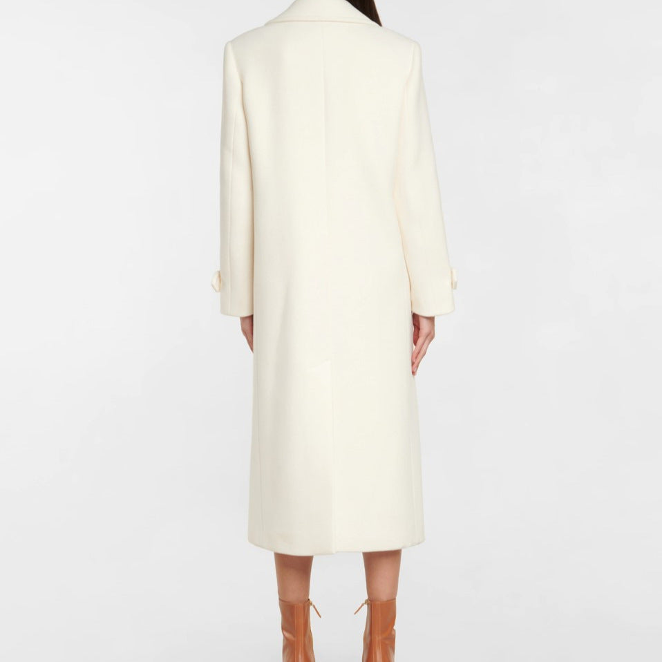Womens Edge Line Elegant Double Breasted Outwear Coats