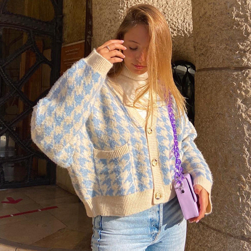 3 Button Down V Neck Womens Casual Soft Cardigans