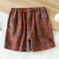 Summer Breeze Cotton Jacquard Shorts
