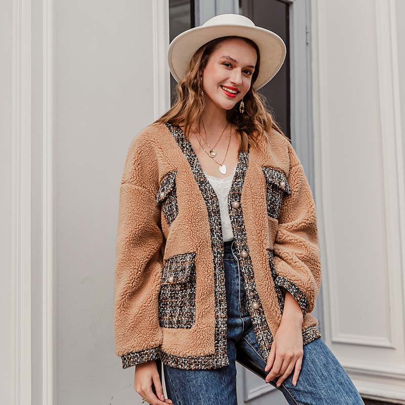 Faux Lamb Wool Coat
