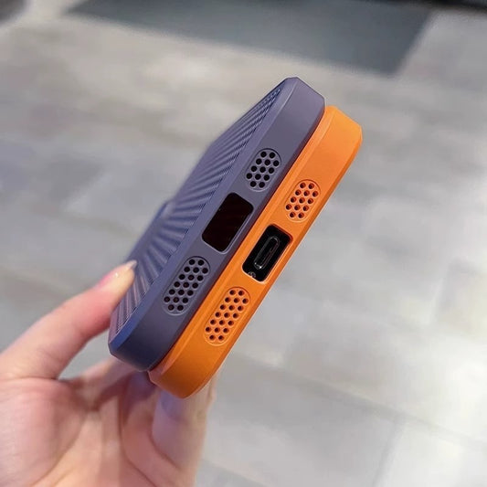 Mesh Heat Dissipation iPhone Phone Cases