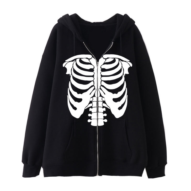 Skeleton Artistry Streetwise Hoodie