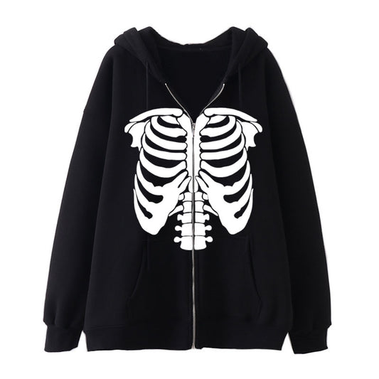 Skeleton Artistry Streetwise Hoodie