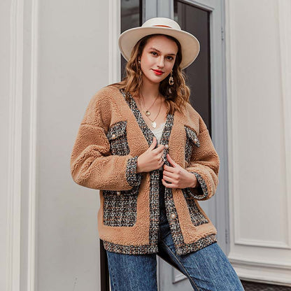 Faux Lamb Wool Coat