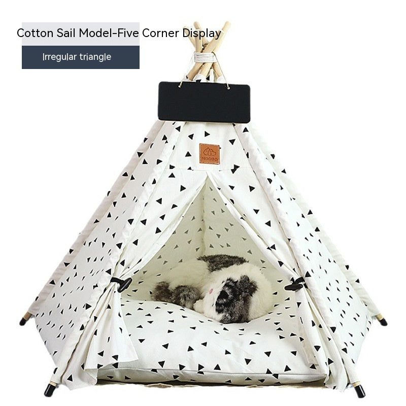Portable Pet Tent House