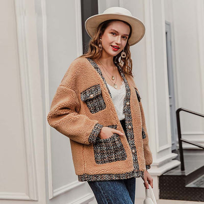 Faux Lamb Wool Coat