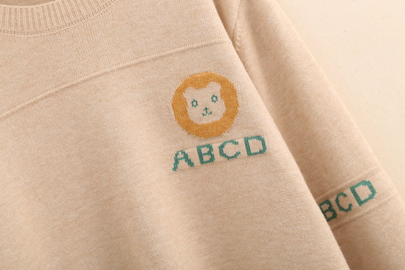 Autumn Artistry O Neck Sweater